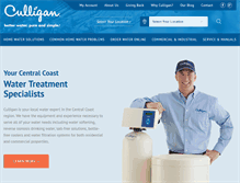 Tablet Screenshot of eculligan.com